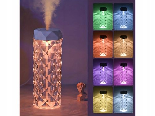 Verk 24543 Multifunkční zvlhčovač vzduchu, křišťálová lampa, 1000 ml