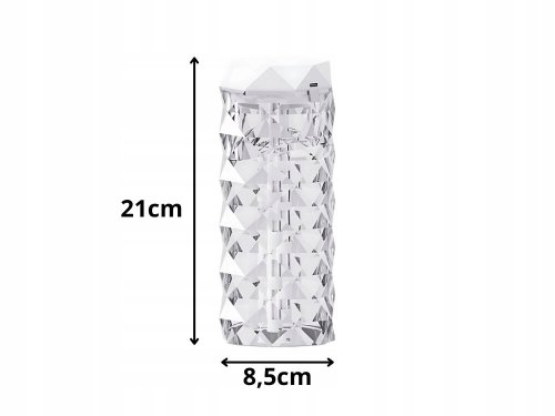 Verk 24543 Multifunkční zvlhčovač vzduchu, křišťálová lampa, 1000 ml