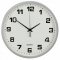 Verk 27068 Nástenné hodiny analógové 25 cm strieborné