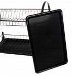 Ruhhy 24634 Poschodový odkvapkávač na riad čierny