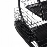 Ruhhy 24634 Poschodový odkvapkávač na riad čierny