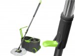 Verk 27077 Rotačný mop 360 turbo + vedro šedý