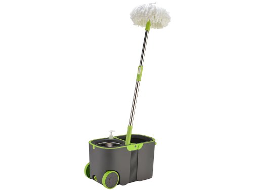 Verk 27077 Rotačný mop 360 turbo + vedro šedý