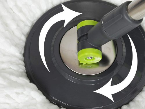 Verk 27077 Rotačný mop 360 turbo + vedro šedý