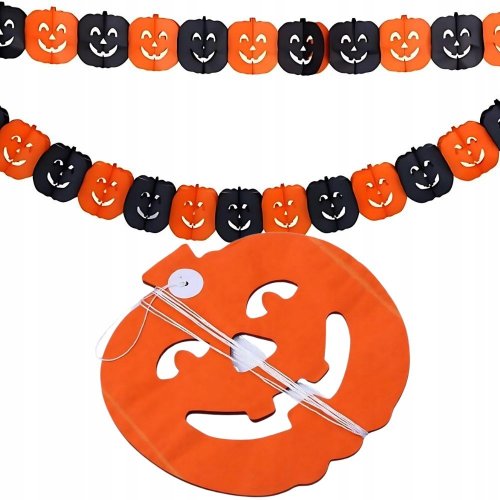 Verk 26135 Girlanda Halloween 3 m, tekvica