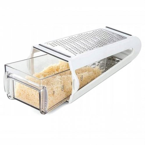 APT DA285 Kuchynské strúhadlo s vyberateľnou nádobou bielej