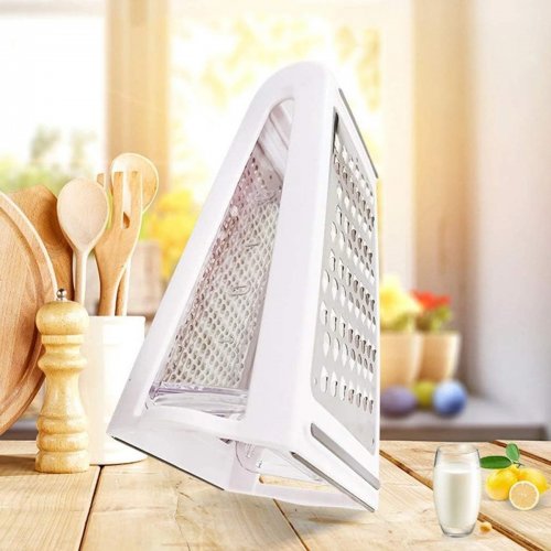 APT DA285 Kuchynské strúhadlo s vyberateľnou nádobou bielej