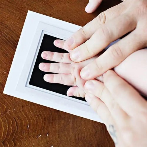 APT DA83B Sada na pamätné odtlačky 10x15,3 cm ružová