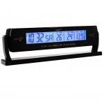 APT AG97B Teplomer do auta s hodinami a voltmetrom 3 v 1
