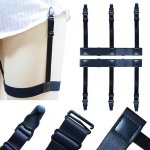 APT DA274 Neviditelné pánské šle proti vykasávání košil 2 ks černá