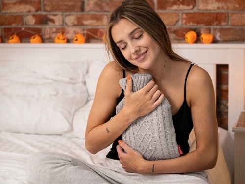 Verk 27342 Fľaša zahrievací termofor 2 l svetlo šedý