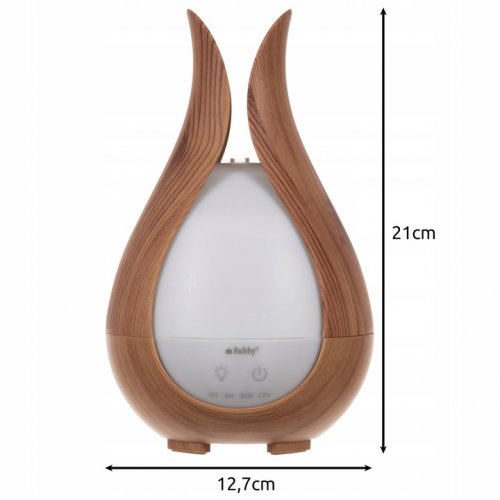 Ruhhy 24610 Zvlhčovač vzduchu s dálkovým ovládáním 200 ml + 3x aroma olej