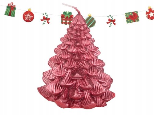 Verk 26232 Vianočné dekorácie - sviečka stromček zelená