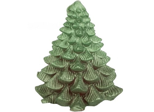Verk 26232 Vianočné dekorácie - sviečka stromček zelená