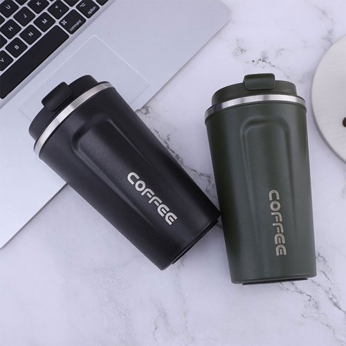 APT AG369G Termohrnček Coffee 500 ml - čierny