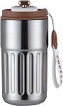 AFF 4211 Termohrnček LCD Coffee 450 ml, biela