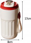 AFF 4211 Termohrnček LCD Coffee 450 ml, biela