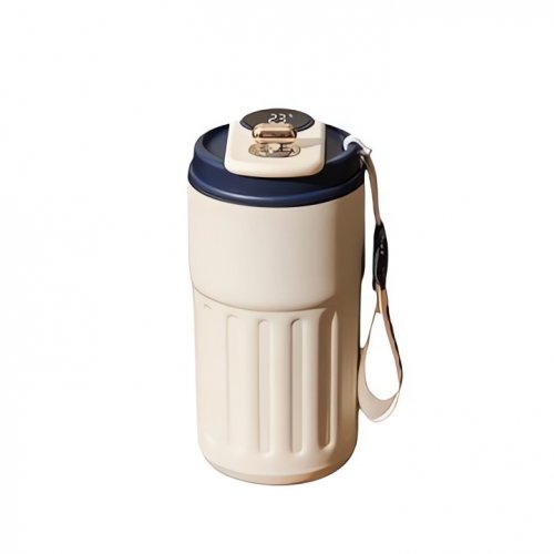 AFF 4211 Termohrnček LCD Coffee 450 ml, biela