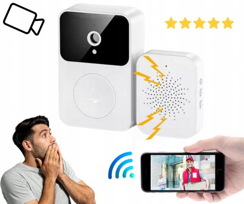AFF 4210 Bezdrôtový WiFi video zvonček s kamerou