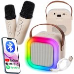 AFF 4270 Karaoke Bluetooth reproduktor 10 W, 2x bezdrátový mikrofon