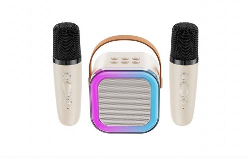 AFF 4270 Karaoke Bluetooth reproduktor 10 W, 2x bezdrátový mikrofon