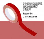 GFT Protišmyková samolepiaca páska červená 5m