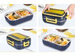 Verk 07233 Elektrický obědový box 40W, 900 ml, černý