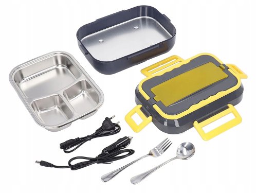 Verk 07233 Elektrický obědový box 40W, 900 ml, černý