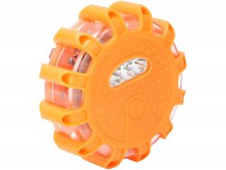 Verk 10122 Výstražné svetlo s magnetom a háčikom, 12 + 3 LED