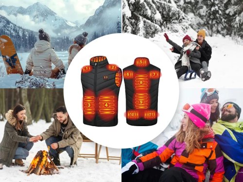 Gordon G500 Elektricky vyhrievaná vesta USB veľ. 3XL čierna