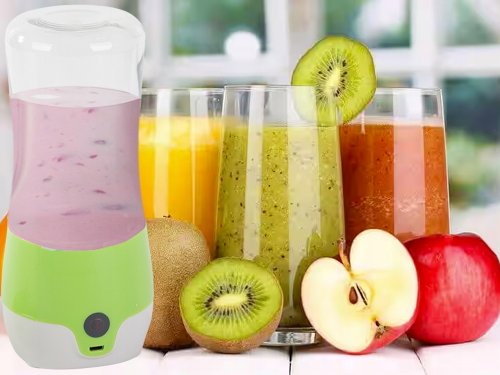 Verk 07267 Prenosný smoothie mixér 380 ml žltý
