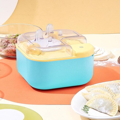 Verk 07257 Elektrický stroj na pirohy USB modrý