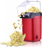Verk 07302 Výrobník popcornu 1200 W červený
