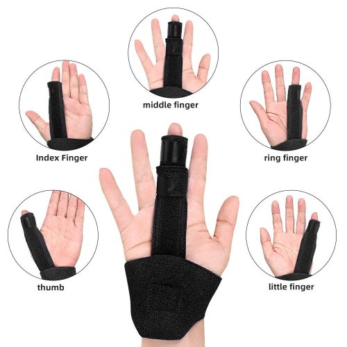 Verk 24508 Stabilizátor prsta čierny