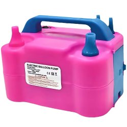 APT AG997 Elektrická balóniková pumpa s integrovanými tryskami ružová