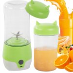 Verk 07267 Přenosný smoothie mixér 380 ml modrý