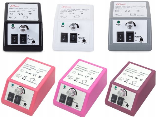 Verk 24499 Bruska na nehty s nástavci černá