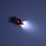 KIK KX3614 Laserom riadené auto jazdiace po stenách šedej