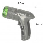 KIK KX3614 Laserom riadené auto jazdiace po stenách šedej