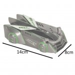 KIK KX3614 Laserom riadené auto jazdiace po stenách šedej