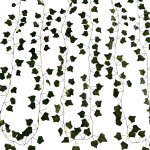 Gardlov 24538 Závěsný břečťan drobnolistý s osvětlením, umělý, 50 LED, 25 m