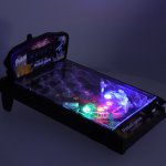KIK KX3626 Elektronický pinballový stůl se světly a hudbou černý