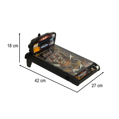 KIK KX3626 Elektronický pinballový stůl se světly a hudbou černý