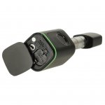 KIK KX3851 Elektronický dveřní zámek s bluetooth, kódem otisků prstů, černý