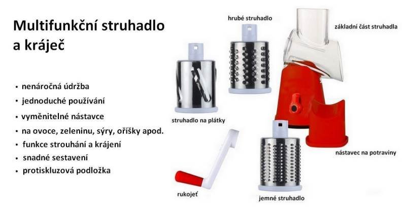 GFT Multifunkčné strúhadlo a krájač