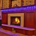 Gordon G367 Vianočné dekoratívne osvetlenie cencúle, 40 LED, modrá + ovládač