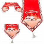 Verk 26256 Vianočný behúň na stôl 205 x 35 cm červený