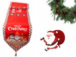 Verk 26256 Vianočný behúň na stôl 205 x 35 cm červený