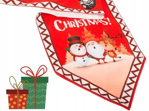 Verk 26256 Vianočný behúň na stôl 205 x 35 cm červený