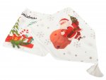 Verk 26257 Vianočný behúň na stôl 205 x 35 cm biely